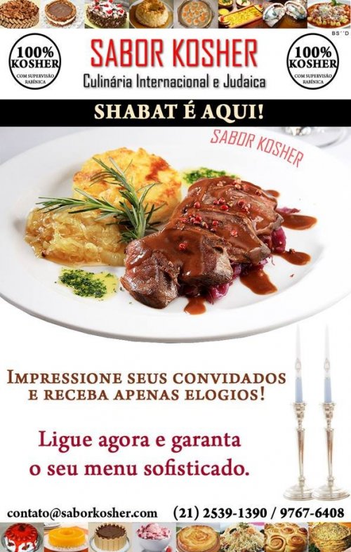 (RJ) Sabor Kosher - Shabat é Aqui