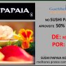 ESGOTADO: Sushi Papaia Kasher Oferece 50% de Desconto Através do Guefiltefish Urbano