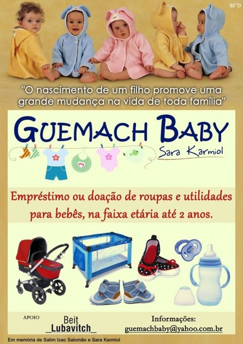 RJ: Projeto Guemach Baby