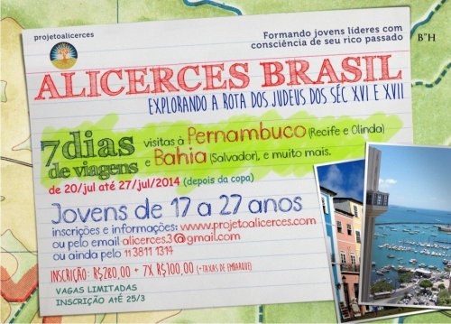 Alicerces Brasil - Para Jovens de 17 a 27 