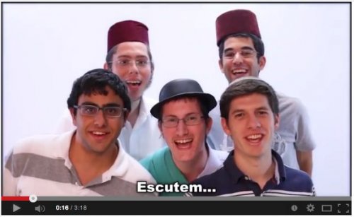 Novo VIDEO CLIP de PURIM 2014 da Yeshiva Guevoha