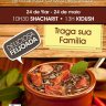 Kidush com Feijoada no Shabat Mevarchim no Beit Chabad de Perdizes