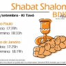 BDK: Horários de Shabat Parashat Ki Tavo 5774 (13 e 14 de Setembro de 2014)