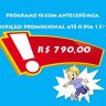 DESCONTO DE 28% (R$ 300)  PARA FERIAS DAS CRIANCAS E JOVENS