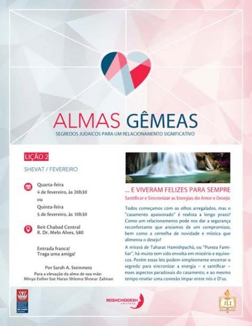 Rosh Chodesh Society - Curso Almas Gêmeas