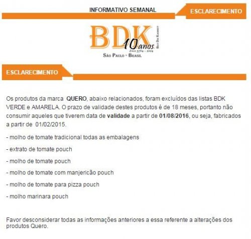 BDK - Esclarecimentos ATOMATADOS QUERO