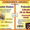 Programação para o Shabat Hagadol - Instituto Nasso