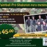 Paintball Pré-Shabaton para Meninos, com o Centro Novo Horizonte