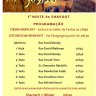 Programação de Shavuot da Congregação Monte Sinai (Piauí)