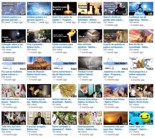 Conheça o ACHDUT ONLINE VÍDEO SERIES - Rabinos Diversos Apresentam Temas Variados em 3 Minutos - Portugues