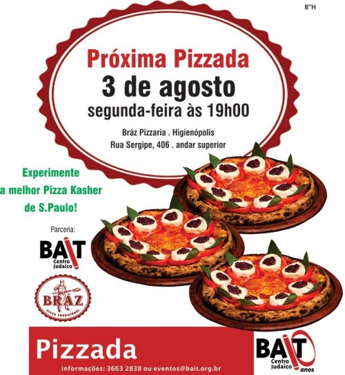 Pizza Braz Kasher Agosto 