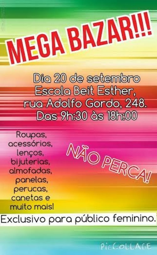 Mega Bazar da Esola Beit Esther