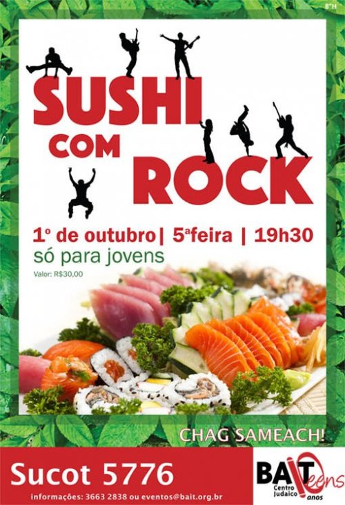 Sushi com Rock, só para Jovens, no BAIT