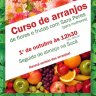 Curso de Arranjos com Sara Peres, para Mulheres, no BAIT