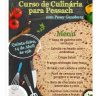 Curso de Culinária para Pessach com Pessy Gansburg