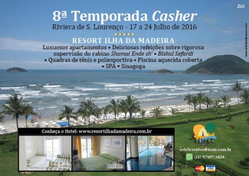 Ferias Kasher na Riviera de São Lourenço - Julho de 2016