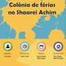 Colônia de Férias para Crianças de 3 a 6 no Shaarei Achim