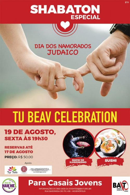 Bait: Shabaton com Sushi para Casais Jovens