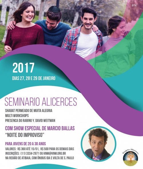 Seminário Alicerces: Para Jovens de 20 a 30 - Imperdível