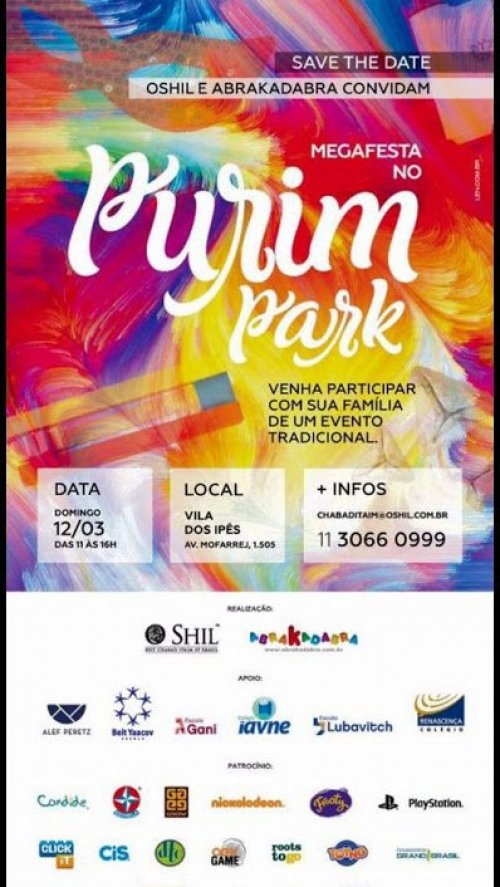 Mega Festa no Purim Park