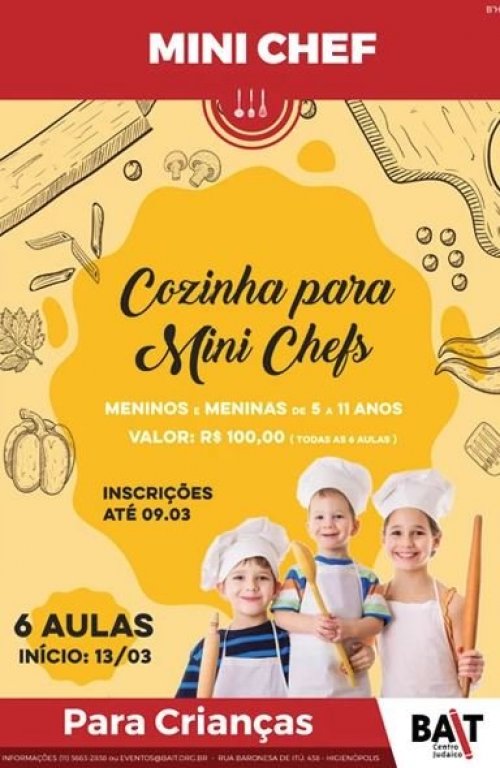 BAIT: Cozinha para Mini Chefs