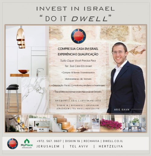 Compre sua Casa em Israel  - Tudo o que você precisa saber, com o Consultor Arie Kahn