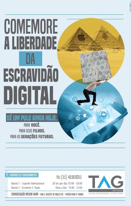 TAG - Comemore a Liberdade da Escravidão Digital