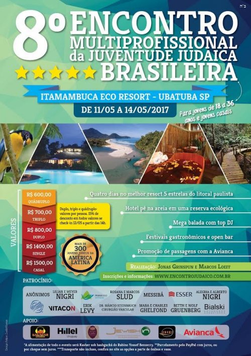 8º Encontro Multiprofissional da Juventude Judaica Brasileira