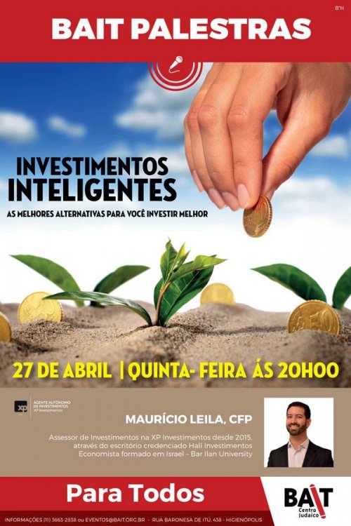 Bait Palestras: Investimentos Inteligentes, com Mauricio Leila