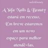 Yafa Nails & Beauty: Reformulação do Novo Local e Atendimento a Domicílio