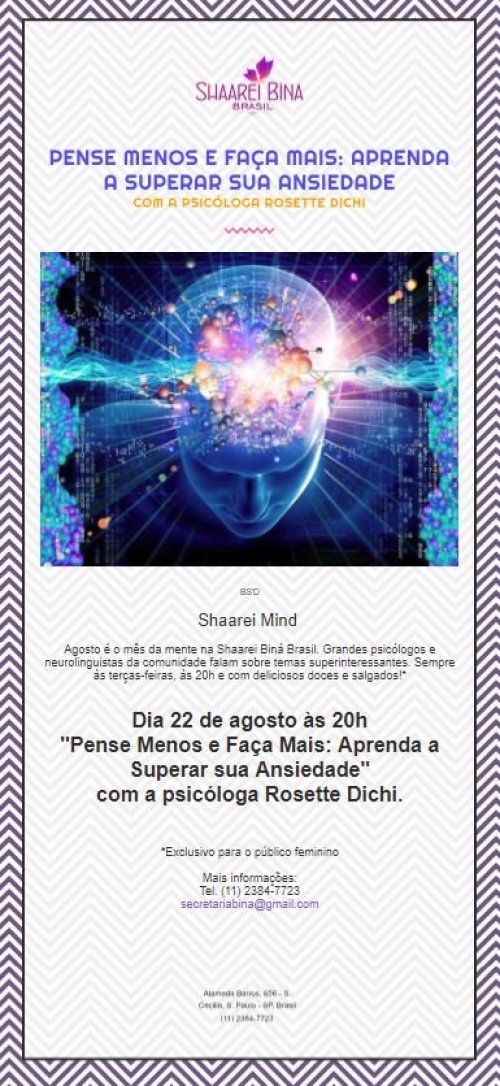 Pense Menos e Faça Mais: Aprenda a Superar Sua Ansiedade