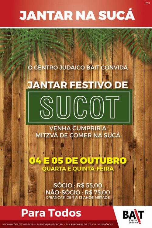 Programação de Sucot do Bait