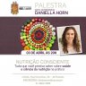 Palestra sobre Nutrição Consciente, com a Nutricionista Daniella Horn, na Ohel Yaacov