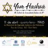 Ato Central de Yom Hashoá no Museu da Imigração Judaica e do Holocausto