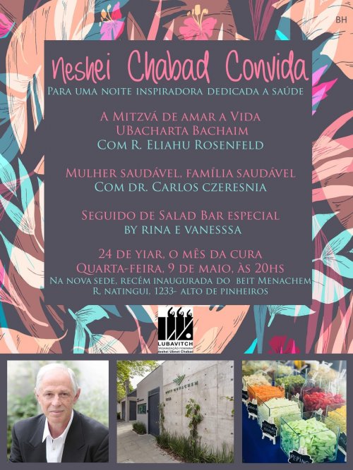 Neshei Chabad Convida: Uma Noite Dedicada a Sa